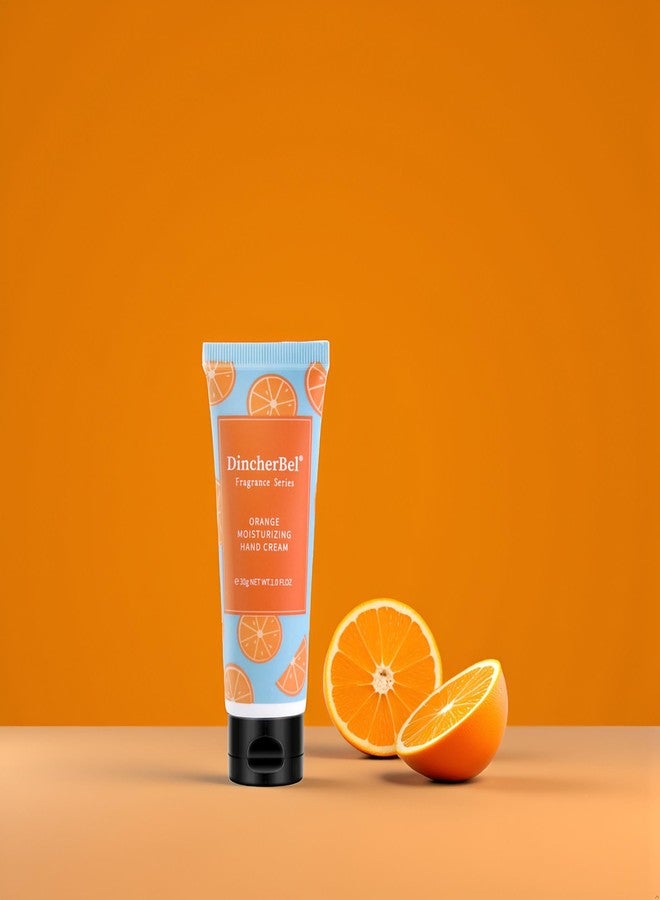 DincherBel 100 Pack Orange Moisturizing Hand Cream Bulk - Travel Size Non-Greasy Hand Lotion Set for Dry Skin, Instant Hydrating Hand Care for Women, 1.0 oz/30 ml - Image 4